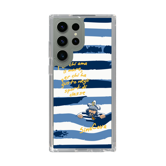 Slim Protection Case［ SINA COVA - Border Stripes ］