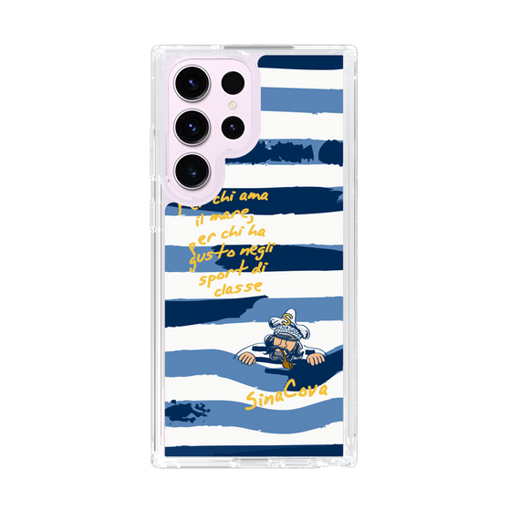 Slim Protection Case［ SINA COVA - Border Stripes ］