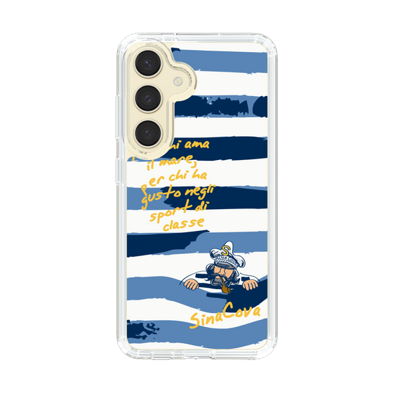 Slim Protection Case［ SINA COVA - Border Stripes ］