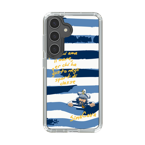 Slim Protection Case［ SINA COVA - Border Stripes ］
