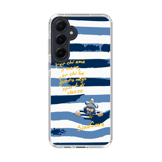 Slim Protection Case［ SINA COVA - Border Stripes ］