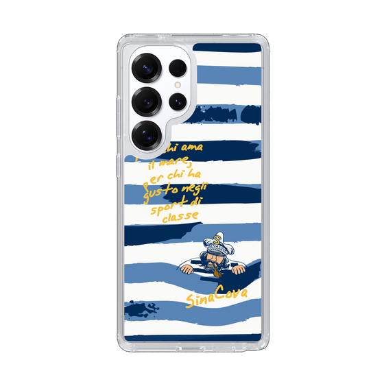 Slim Protection Case［ SINA COVA - Border Stripes ］