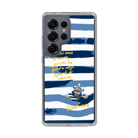 Slim Protection Case［ SINA COVA - Border Stripes ］
