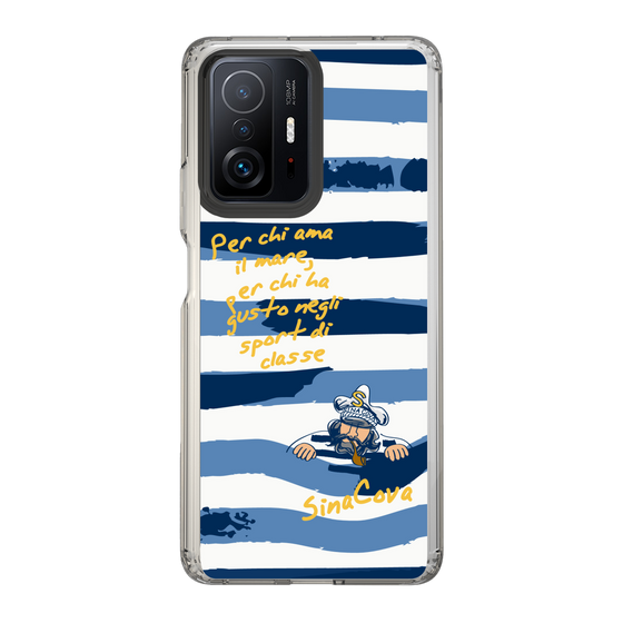 Slim Protection Case［ SINA COVA - Border Stripes ］