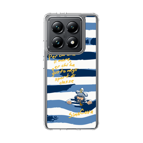 Slim Protection Case［ SINA COVA - Border Stripes ］
