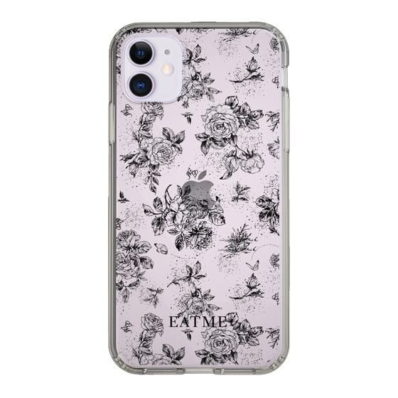 Slim Protection Case［ EATME - Toile de Jouy - White ］