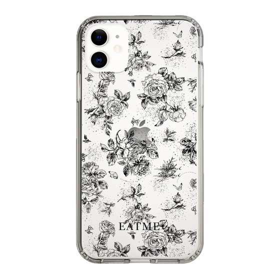 Slim Protection Case［ EATME - Toile de Jouy - White ］