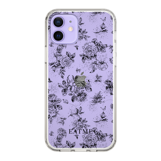 Slim Protection Case［ EATME - Toile de Jouy - White ］