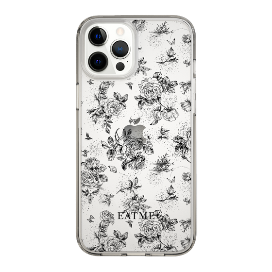 Slim Protection Case［ EATME - Toile de Jouy - White ］