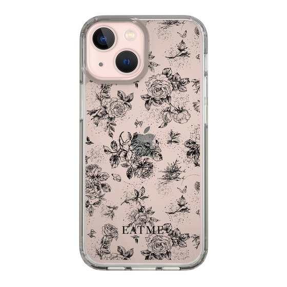 Slim Protection Case［ EATME - Toile de Jouy - White ］