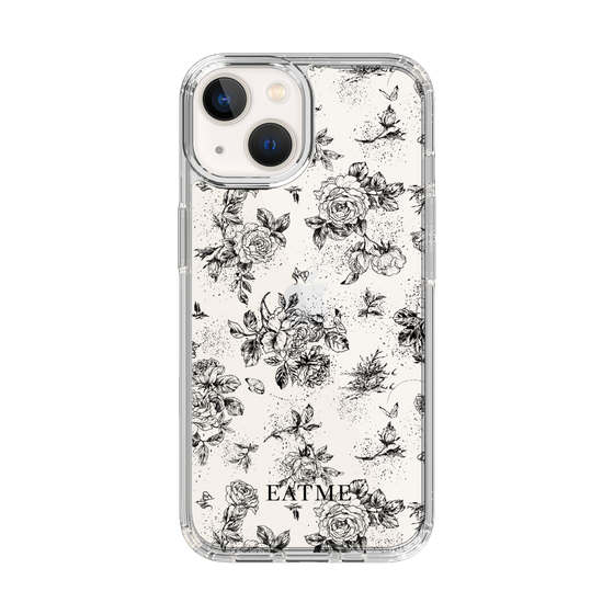 Slim Protection Case［ EATME - Toile de Jouy - White ］