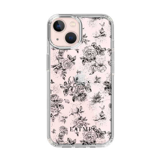 Slim Protection Case［ EATME - Toile de Jouy - White ］