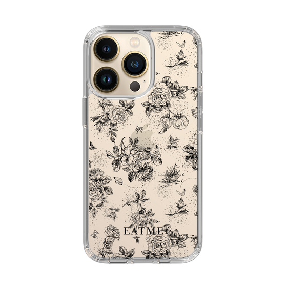 Slim Protection Case［ EATME - Toile de Jouy - White ］