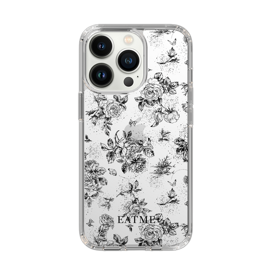 Slim Protection Case［ EATME - Toile de Jouy - White ］