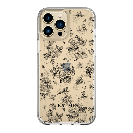 Slim Protection Case［ EATME - Toile de Jouy - White ］