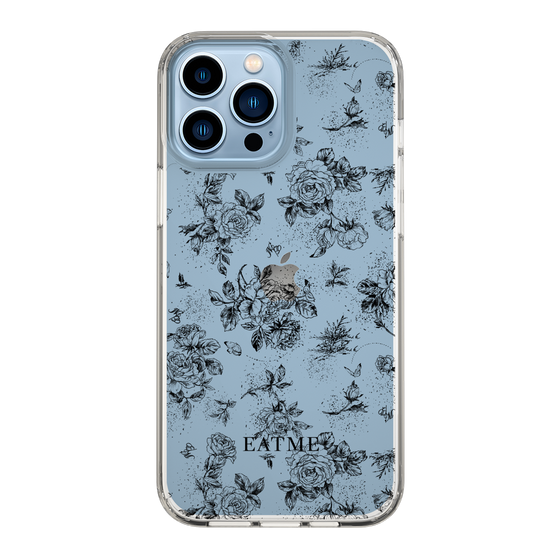 Slim Protection Case［ EATME - Toile de Jouy - White ］