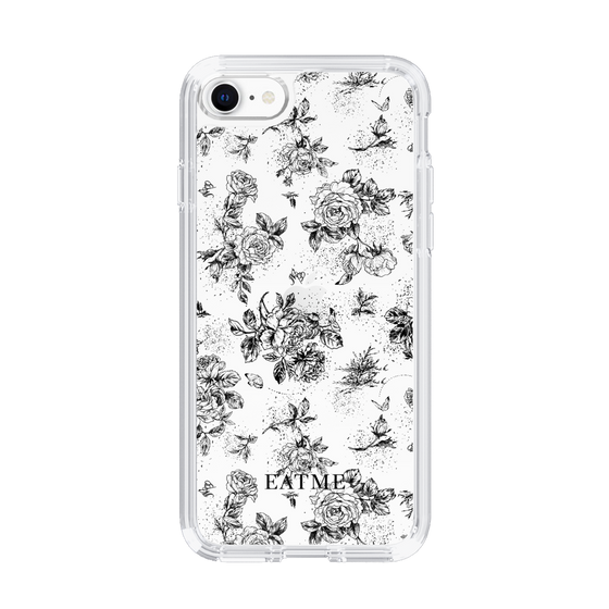 Slim Protection Case［ EATME - Toile de Jouy - White ］