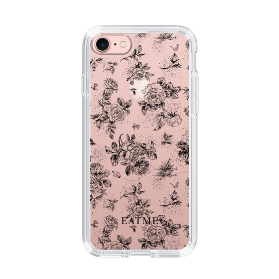 Slim Protection Case［ EATME - Toile de Jouy - White ］