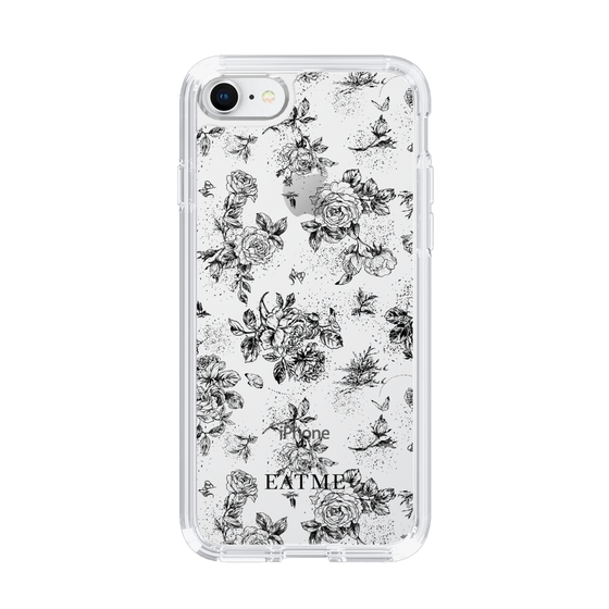 Slim Protection Case［ EATME - Toile de Jouy - White ］