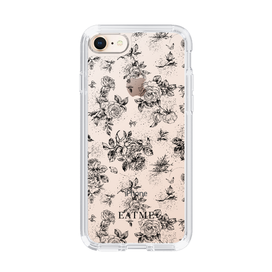 Slim Protection Case［ EATME - Toile de Jouy - White ］