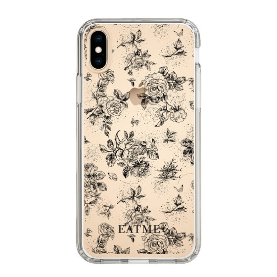 Slim Protection Case［ EATME - Toile de Jouy - White ］