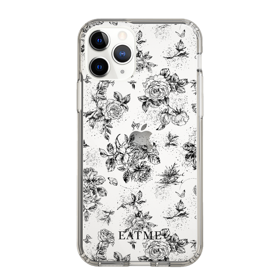Slim Protection Case［ EATME - Toile de Jouy - White ］