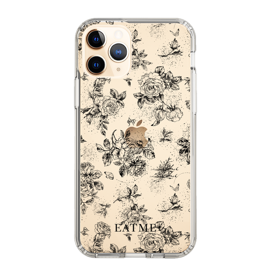 Slim Protection Case［ EATME - Toile de Jouy - White ］