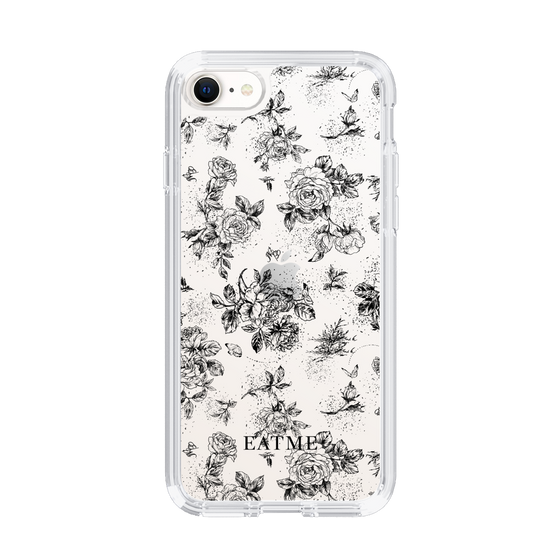Slim Protection Case［ EATME - Toile de Jouy - White ］