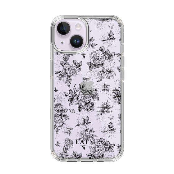 Slim Protection Case［ EATME - Toile de Jouy - White ］