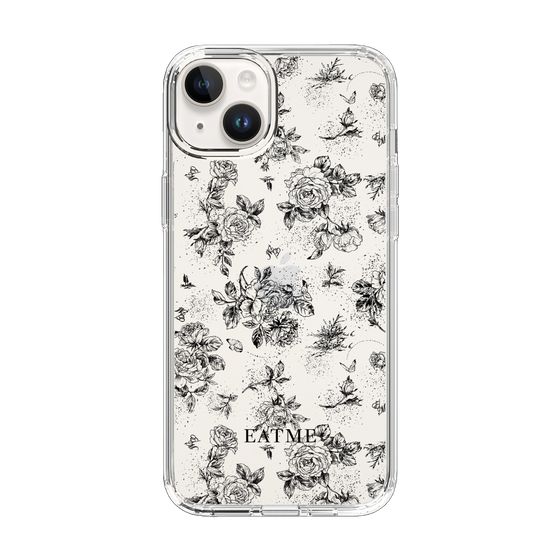 Slim Protection Case［ EATME - Toile de Jouy - White ］