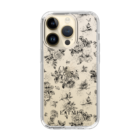 Slim Protection Case［ EATME - Toile de Jouy - White ］