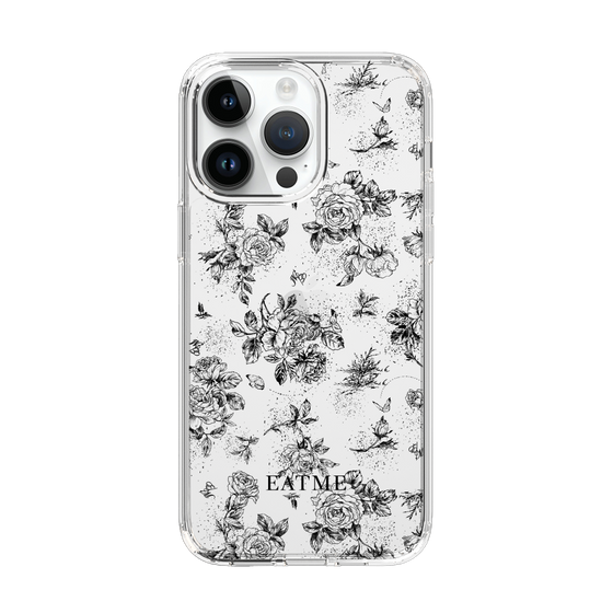Slim Protection Case［ EATME - Toile de Jouy - White ］