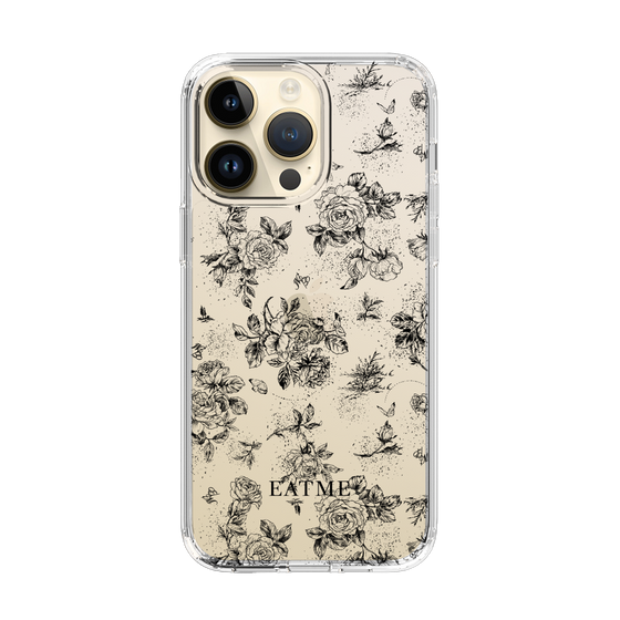 Slim Protection Case［ EATME - Toile de Jouy - White ］