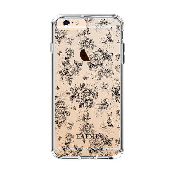 Slim Protection Case［ EATME - Toile de Jouy - White ］