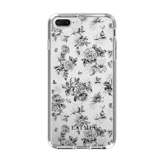 Slim Protection Case［ EATME - Toile de Jouy - White ］
