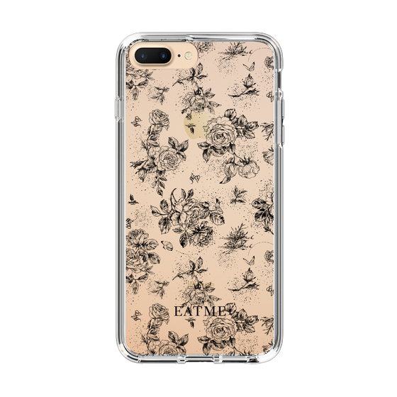 Slim Protection Case［ EATME - Toile de Jouy - White ］