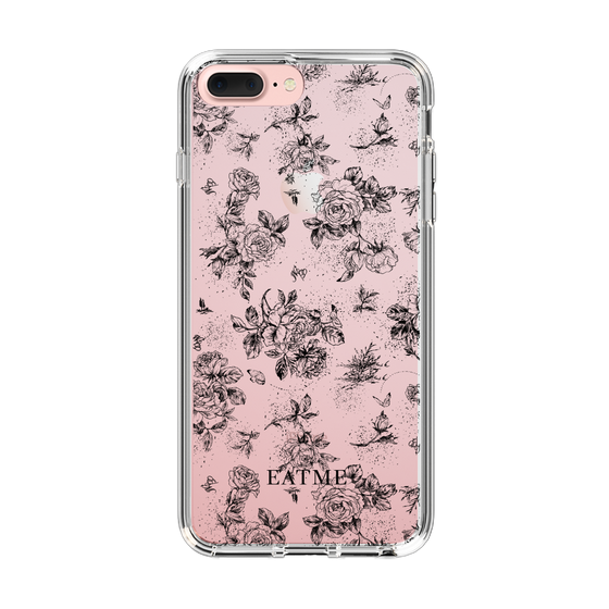 Slim Protection Case［ EATME - Toile de Jouy - White ］