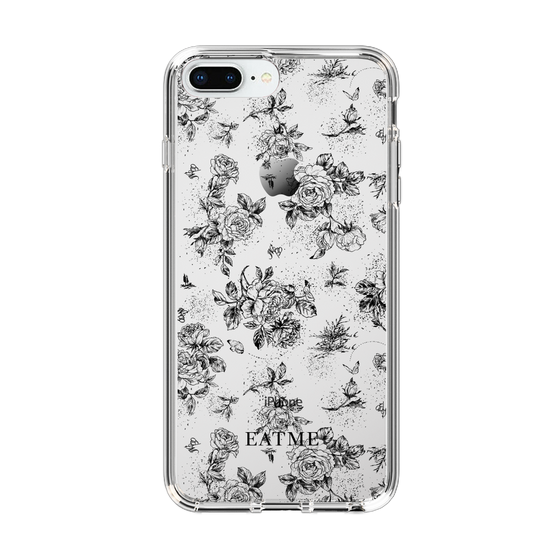 Slim Protection Case［ EATME - Toile de Jouy - White ］