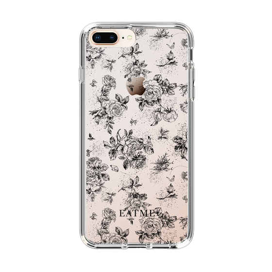 Slim Protection Case［ EATME - Toile de Jouy - White ］