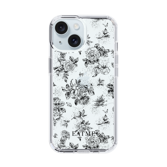 Slim Protection Case［ EATME - Toile de Jouy - White ］