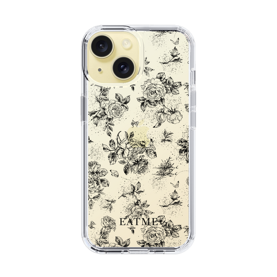 Slim Protection Case［ EATME - Toile de Jouy - White ］