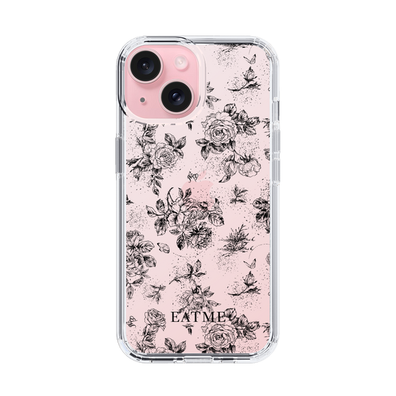 Slim Protection Case［ EATME - Toile de Jouy - White ］