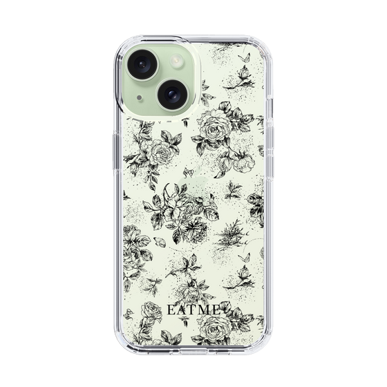 Slim Protection Case［ EATME - Toile de Jouy - White ］