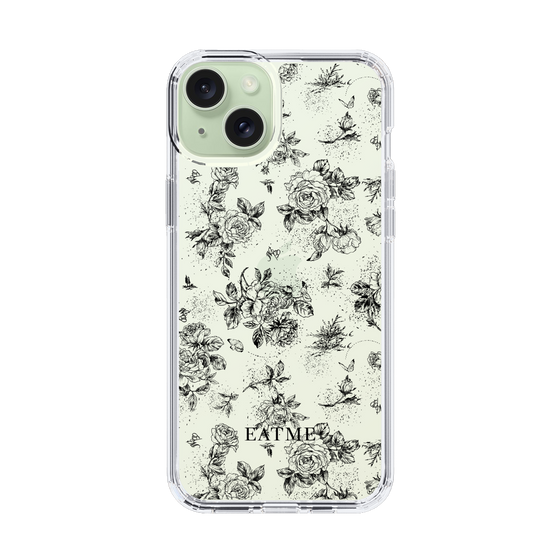 Slim Protection Case［ EATME - Toile de Jouy - White ］