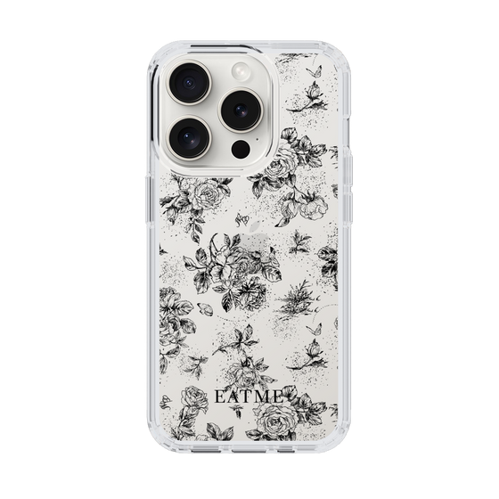 Slim Protection Case［ EATME - Toile de Jouy - White ］