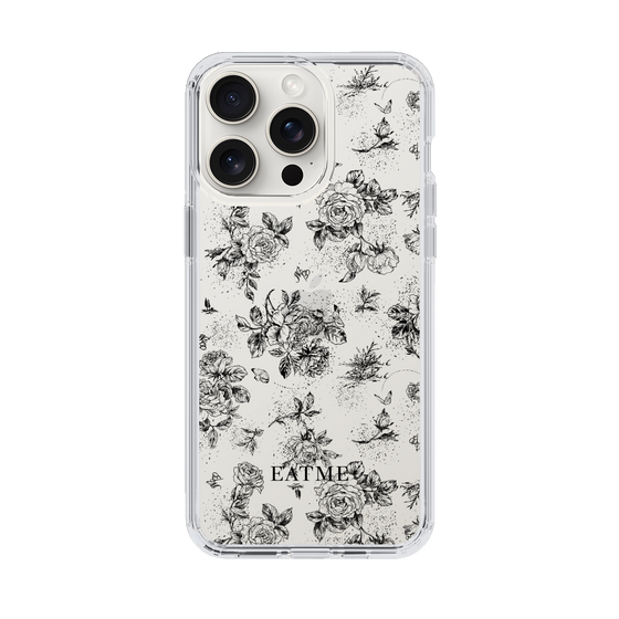 Slim Protection Case［ EATME - Toile de Jouy - White ］