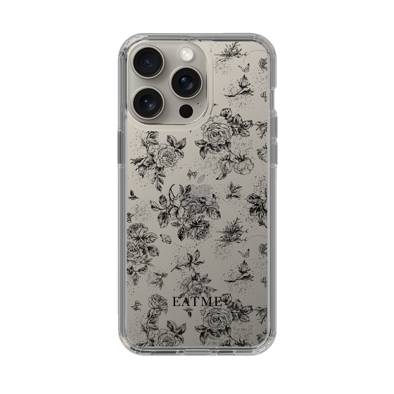 Slim Protection Case［ EATME - Toile de Jouy - White ］