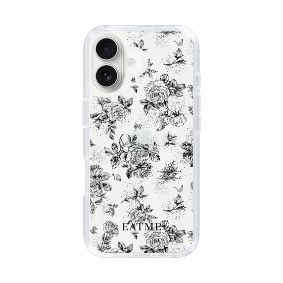 Slim Protection Case［ EATME - Toile de Jouy - White ］