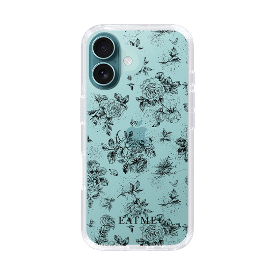 Slim Protection Case［ EATME - Toile de Jouy - White ］