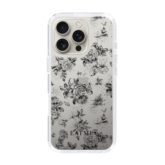 Slim Protection Case［ EATME - Toile de Jouy - White ］
